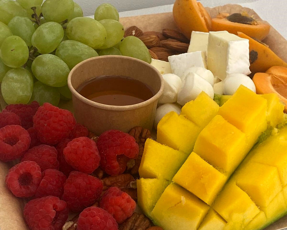 Dulces y frutas naturales