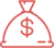 Icono de devolución de dinero